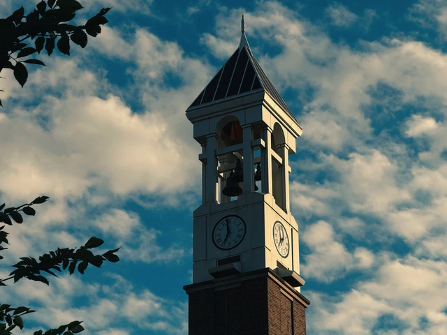 Clock Tower at Purdue University